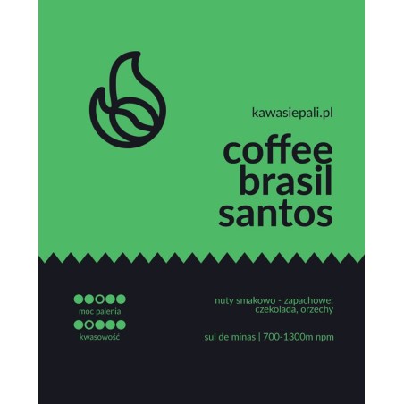 kawa brasil santos - puszka 120g