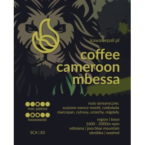 kawa cameroon mbessa - kubełek 200g 2