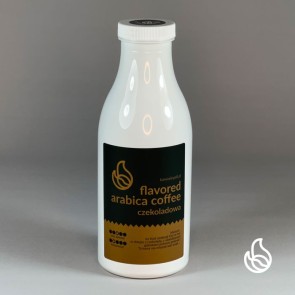 kawa aromatyzowana w butelce / czekoladowa 250g