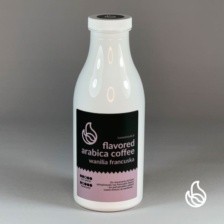 kawa aromatyzowana w butelce / wanilia francuska 250g