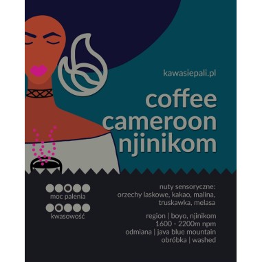 kawa cameroon njinikom w butelce 280g