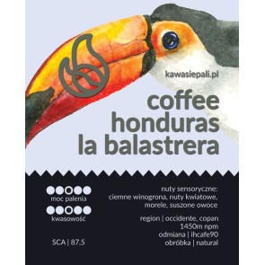kawa honduras la balastrera w butelce 280g 2