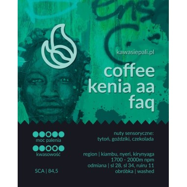 kawa kenia aa w butelce 280g
